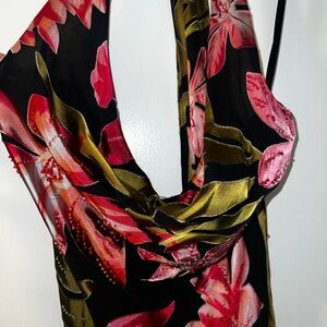 Y2K Cache floral dress, size 4!